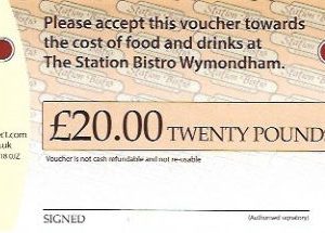 Station Bistro Gift Voucher