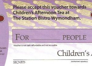 Childrens afternoon tea Wymondham